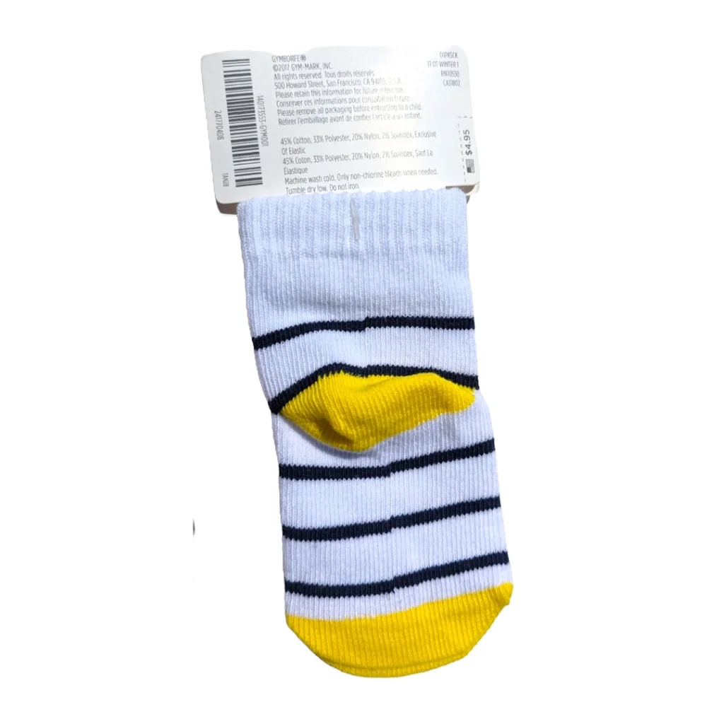 Gymboree 3-6 months Kitty Cat Socks w/ Stripes